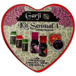 Kit Sensual 4 Completo Garji