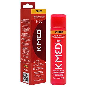 K-med Hot Gel Lubrificante íntimo Fire 40g Cimed