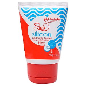 Lubrificante Sex Silicon Hot 30g La Pimienta