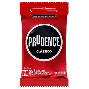 Preservativo Clássico Com 3 Unidades Prudence