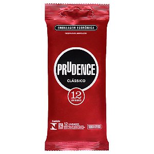 Preservativo Clássico Com 12 Unidades Prudence