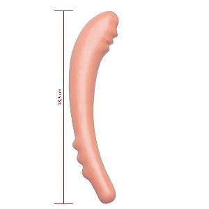 Plug Anal Desejo Com Saliências 18,5 X 3cm Hot Flowers