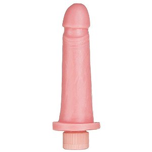 Pênis De Borracha Vibro Interno 16,5 X 4cm Hot Flowers