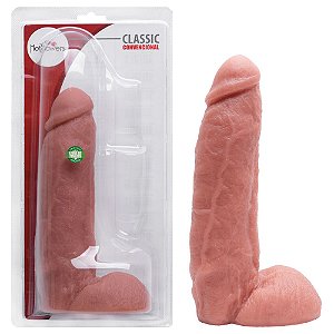 Pênis De Borracha Maciço 24 X 6cm Hot Flowers