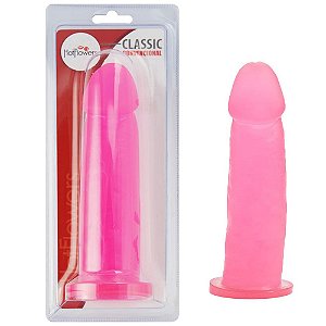 Pênis De Borracha Maciço 18 X 4,5cm Hot Flowers