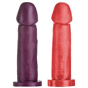 Pênis De Borracha Fruit 17,5 X 4,5cm Hot Flowers