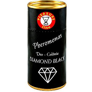 Diamond Black Deo Colônia Masculina Pheromonas 20ml Pleasure Line