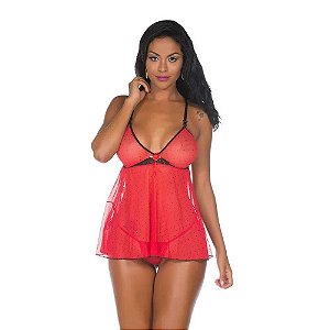 Camisola Sensual Plus Size Assanhada Pimenta Sexy