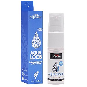 Aqua Loob Lubrificante Spray 12ml Hot Flowers
