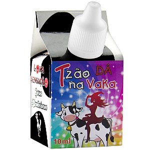 Tesão De Vaca Gotas Excitantes 10ml Loka Sensação