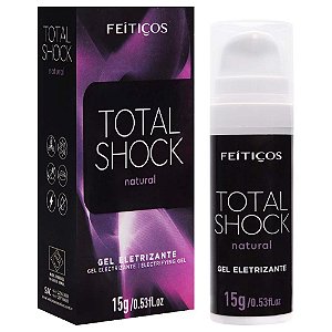 Total Shock Gel Eletrizante Neutro 15g Feitiços