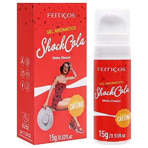Shock Cola Cafeína Gel Elétrico Aromático 15g Feitiços
