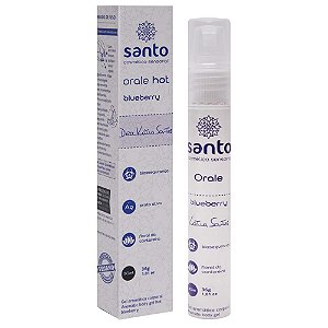 Orale Hot Kátia Santos Gel Comestível 30ml Santo