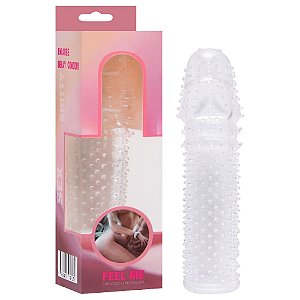 Capa Peniana Com Saliências Massageadoras 15cm Vipmix