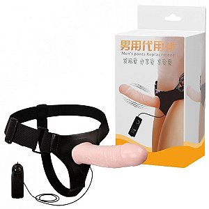 Cinta Peniana Pênis Oco Vibrador Multivelocidade Vipmix