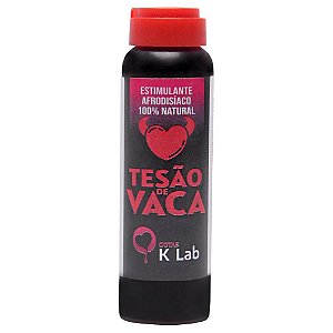 Tesão De Vaca Excitante Feminino Natural 10ml K-lab