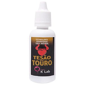 Tesão De Touro Gotas Afrodisíacas 20ml K-lab