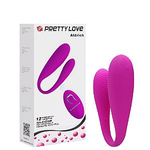 Vibrador Casais 12 Vibrações Pretty Love Aldrich Vipmix