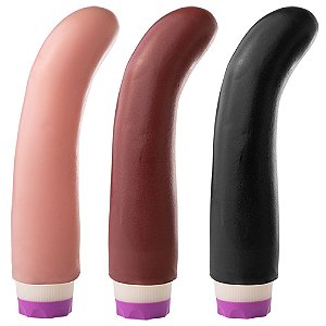 Prótese Vibrador Ponto G 14,5 X 4cm Soulsex