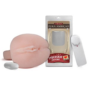 Masturbador Vagina Com Vibro Bullet Em Cyberskin Sexy Fantasy