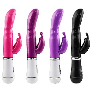 Vibrador Silicone Rabbit 8 Vibrações Usb Vipmix