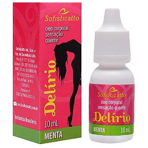 Delírio Excitante Aromático Hot 10ml Sofisticatto