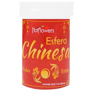 Esfera Chinesa Hot Ball 2 Unidades Hot Flowers