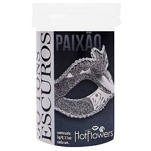 50 Tons Escuros Hot Ball 02 Unidades Hot Flowers