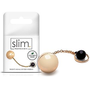 Pingente Vaginal Metal Com Pedra Redonda 2,4cm 26g Sexy Fantasy