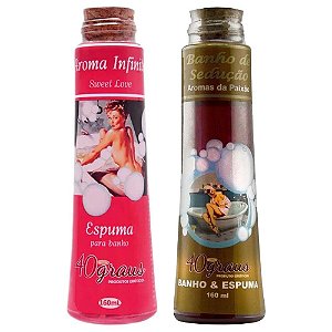 Espuma De Banho Aromática 160ml 40graus