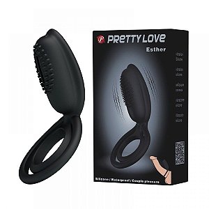 Anel Vibro Alça Escroto Estimulador Pretty Love Esther Vipmix