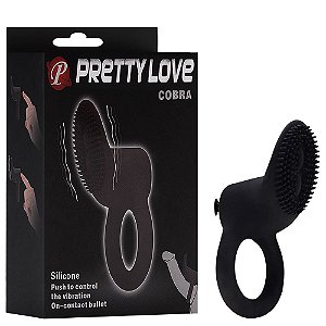Anel Estimulador Vibrador Pretty Love Cobra Vipmix