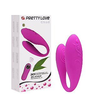 Vibrador Para Casal 30 Vibrações Wireless Pretty Love Chad Vipmix