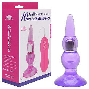 Plug Anal Com Ventosa E 10 Modos De Vibração Vipmix