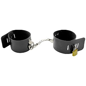 Algema Bracelete Carrara Com Cadeado Dominatrixxx