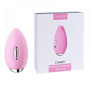 Vibrador Recarregável 3 Vibrações Svakom Candy Vipmix