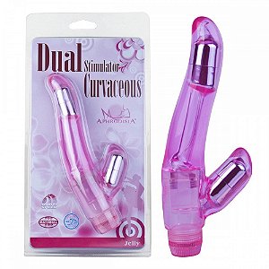 Vibrador Plug Lateral Dual Stimulator Curvaceous Vipmix