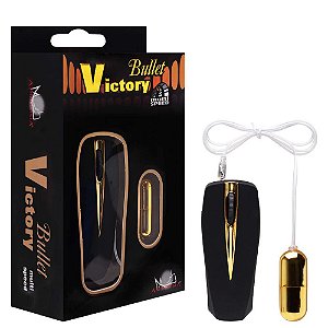 Cápsula Vibratória Metalizada Victory Aphrodisia Vipmix