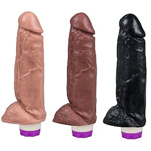 Prótese Vibro Interno Escroto Kong 17 X 4,5cm La Pimienta