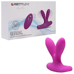 Plug Anal Wireless 12 Vibrações Contração E Expansão Pretty Love Vipmix