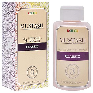 Mustash Classic Lubrificante Base água 100ml Kalya