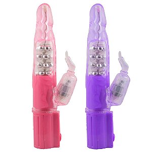 Vibrador Rotativo Pérolas Internas 25 X 3,5cm Vipmix