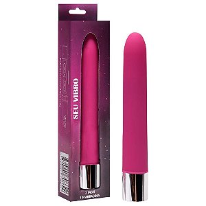 Vibrador Personal Com 10 Vibrações Aveludado Vipmix