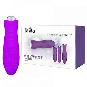 Cápsula Vibratória Micro Cerdas Massageadoras Vipmix