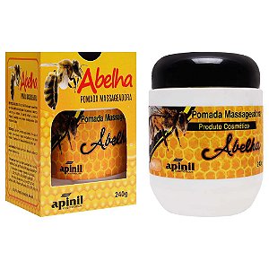 Abelha Pomada Massageadora 240g Apinil