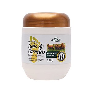 Gel Mãos E Pés Argan E Sebo De Carneiro 240g Apinil