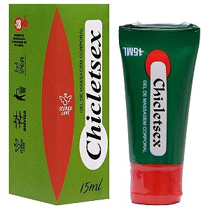 Chicletsex Gel Comestível 15ml Segred Love