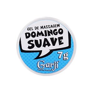 Domingo Suave Gel Lubrificante Menta 7g Garji