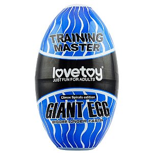 Big Egg Masturbador Ovo Gigante Spirals Sexy Import