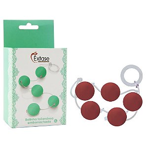 Bolinha Tailandesa Emborrachada 2,5cm 05 Unidades êxtase